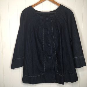 Venezia Denim PeaCoat